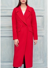 ПАЛЬТО "FRESHLOVE" КРАСНОЕ-foto2