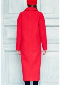 ПАЛЬТО "FRESHLOVE" КРАСНОЕ-foto3
