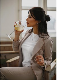 Пиджак женский "So Fashion" бежевый-foto4