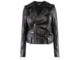 Кожаная куртка косуха "Musthave" (Натуральная кожа)-foto2