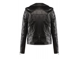 Кожаная куртка косуха "Musthave" (Натуральная кожа)-foto3