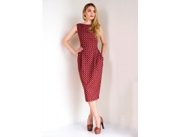 Платье в горох "Глория" Платье в горох "Глория"