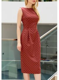 Платье в горох "Глория"-foto3