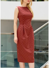 Платье в горох "Глория"-foto3