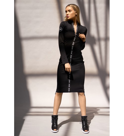 Платье  "NICESTYLE" Черное-foto2