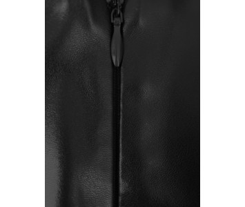 Легинсы черные из экокожи "SkinStile"-foto5